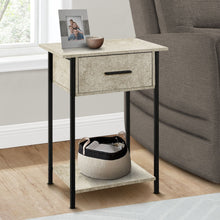 Load image into Gallery viewer, Contemporary 2 Tier Accent Table With Storage Drawer