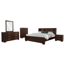 Load image into Gallery viewer, Polk - 5 Piece Queen Bedroom Set - Cappuccino