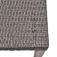 Load image into Gallery viewer, Savannah - Outdoor Wicker And Ottoman - Gray