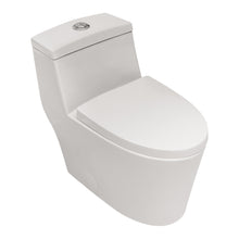 Load image into Gallery viewer, 1 Piece Toilet, Dual Flush, Soft Closing Seat - White