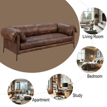 Load image into Gallery viewer, Jaron - Top Grain Leather Sofa - Mocha