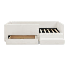 Load image into Gallery viewer, Safe Kids Bed With Guardrails And Storage