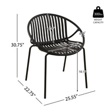 Load image into Gallery viewer, 7 Piece Dining Set With Stackable Chairs