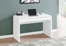 Load image into Gallery viewer, Computer Desk For Home Office, Storage Drawers, Contemporary & Modern - White