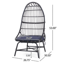 Load image into Gallery viewer, Elon - Cocoon Chair - Gray