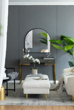 Load image into Gallery viewer, Arched Mirror With Metal Frame, Wall Mirror For Living Room Bedroom Entryway