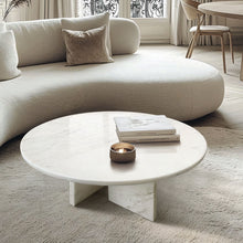 Load image into Gallery viewer, Luxury Coffee Table With Unique Veining, Unique Stone Design