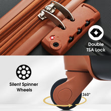 Load image into Gallery viewer, Hardshell Luggage Sets 2 Pieces + Bag Spinner Suitcase With Tsa Lock Lightweight 20" / 28"