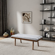 Load image into Gallery viewer, Troni - Bench - Brown / Light Gray