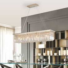 Load image into Gallery viewer, 39'' Chandelier Metal Ceiling Light - Gold