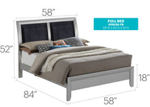 Load image into Gallery viewer, Padded Headboard Design Panel Bed