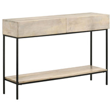 Load image into Gallery viewer, Terrace - 2 Drawer Entryway Console Table - White Washed
