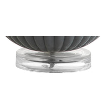 Load image into Gallery viewer, 18" Novelty Table Lamp LED With Drum Shade - Gray