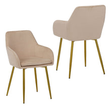 Load image into Gallery viewer, Dining Chair Set For Dining Rooms (Set of 2) - Beige