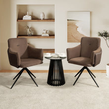 Load image into Gallery viewer, Swivel Home Office Desk Chairs With Arm (Set of 2)
