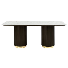 Load image into Gallery viewer, Clayten - Engineered Marble Top Dining Table - Marble