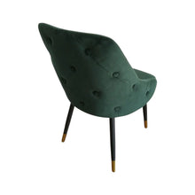 Load image into Gallery viewer, Upholstered Dining Side Chairs (Set of 2) - Green / Black