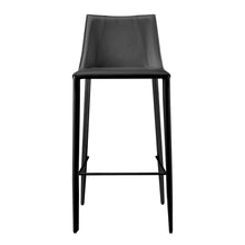 Load image into Gallery viewer, Steel Low Back Bar Height Bar Chair - Black
