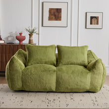 Load image into Gallery viewer, Giant Bean Bag Couch, Ultra Soft Fluffy Loveseat For Living Room