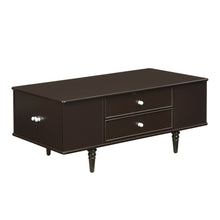 Load image into Gallery viewer, Modern Rectangle Coffee Table With Four Drawers