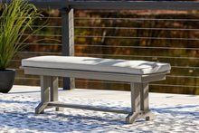 Load image into Gallery viewer, Visola - Gray - Bench with Cushion