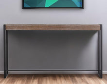 Load image into Gallery viewer, Sled Console Table - Brown / Black
