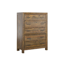 Load image into Gallery viewer, 5 Drawer Chest With - Brown