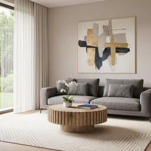 Load image into Gallery viewer, Round Pedestal Coffee Table - Natural
