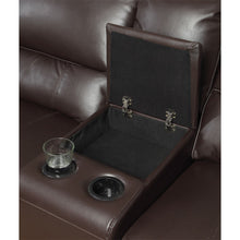 Load image into Gallery viewer, Saul - Power Motion Leather-Aire Sectional Sofa - Espresso