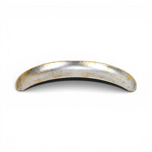Load image into Gallery viewer, Handmade Crescent Trinket Tray (744452) - Silver / Silver