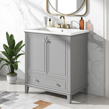 Load image into Gallery viewer, Modern Bathroom Vanity With Sink Combo, Multi Functional Cabinet With Doors And Drawer