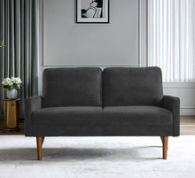 Load image into Gallery viewer, Loveseat Sofa, European Style With Sleek Design, Modern & Vintage Flair, Upholstered 2 Seater Couch