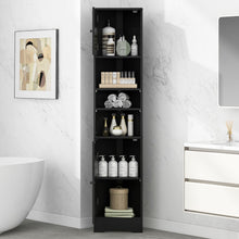 Load image into Gallery viewer, Multi Functional Corner Cabinet With Adjustable Shelves And 2 Doors