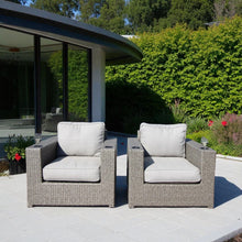 Load image into Gallery viewer, Outdoor Lounge Chairs With Cushions, Weather Resistant - Gray Mix