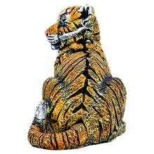 Load image into Gallery viewer, Tiger Tabletop Sculpture - Orange / White / Black