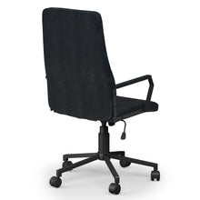 Load image into Gallery viewer, Foley - Swivel Office Chair - Distressed Blue
