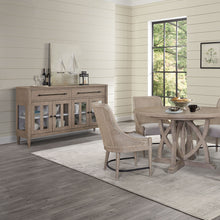 Load image into Gallery viewer, Power Ready - Buffet With Glass Cabinet Doors - Sand
