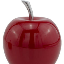 Load image into Gallery viewer, Decorative Apple - Red / Silver