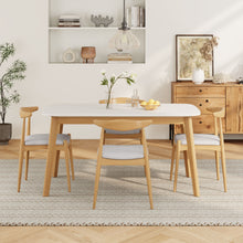 Load image into Gallery viewer, 5 Piece Dining Set With Upholstered Chairs