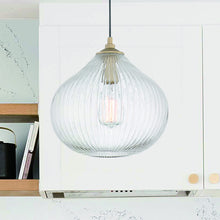 Load image into Gallery viewer, Kitchen Island Metal Dimmable Chandelier With Shades - Clear