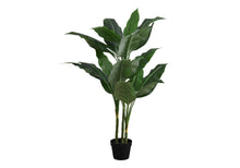 Load image into Gallery viewer, 42" Tall, Artificial Plant, Evergreen Tree, Indoor, Faux, Fake, Floor, Greenery, Potted, Decorative - Green / Black