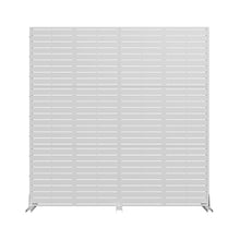 Load image into Gallery viewer, Three Panel Screen Room Divider (720206) - White