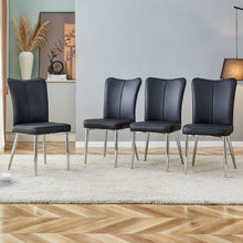 Load image into Gallery viewer, Modern Minimalist Dining Chairs With Metal Legs