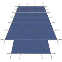 Load image into Gallery viewer, 16 X 32 Ft High Strength Pool Safety Cover For Inground Winter Swimming Pools With Center End Step