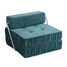 Load image into Gallery viewer, Folding Sofa With Removable Back Cushion, Convertible Futon Sleeper Chair