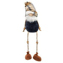 Load image into Gallery viewer, 3 Pieces Fall Thanksgiving Gnomes Decorations, Harvest Festival Table Home Ornaments For Holiday Party Gifts - Blue / Brown