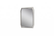 Load image into Gallery viewer, 49" Abstract Glass Framed Accent Mirror - Taupe