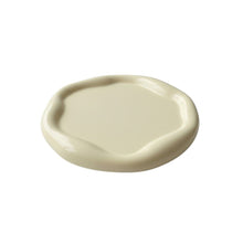 Load image into Gallery viewer, 7" Resin Handmade Round Trinket Tray - Light Yellow