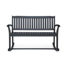 Load image into Gallery viewer, Baxter - Rocking Loveseat - Dark Gray