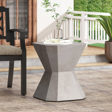 Load image into Gallery viewer, Outdoor, Lightweight Concrete Side Table - Natural